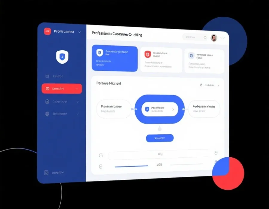 Secure onboarding illustration